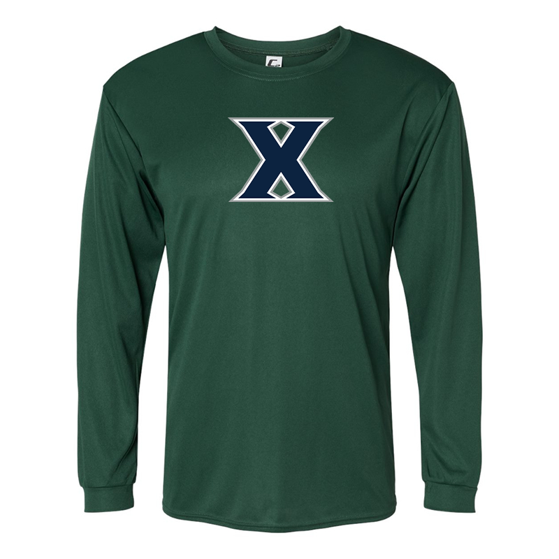 Men's Xavier Musketeers Performance Long Sleeve T-Shirt